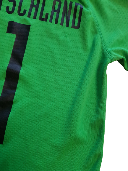 H&M Sportshirt Trikot grün Gr. 122/128 (B-Ware)