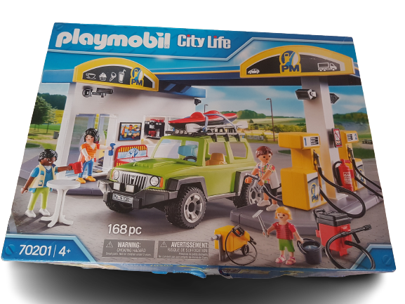 Playmobil City Life 70201 Große Tankstelle