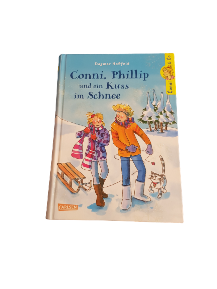 Buch Conni, Phillip und ein Kuss im Schnee