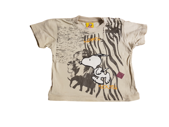 Peanuts T-Shirt beige Snoopy Gr. 80