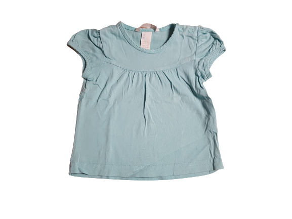 H&M T-Shirt mintgrün Gr. 74
