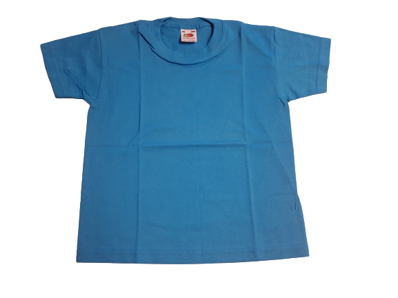 T-Shirt Basic blau Gr. 104 *neu*