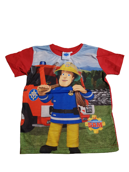 Feuerwehrmann Sam T-Shirt rot Gr. 116