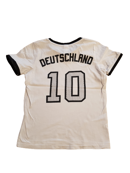 C&A T-Shirt weiß Fußball Deutschland Gr. 116