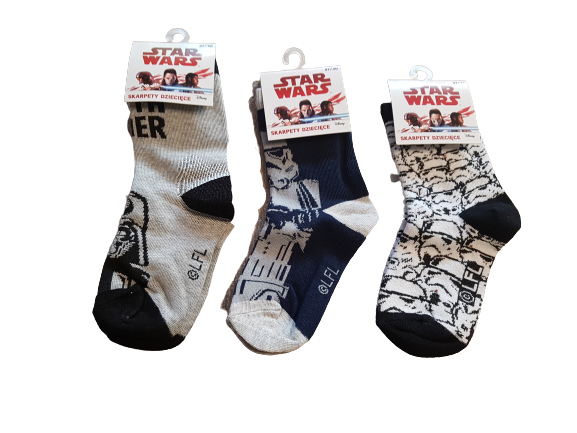 3er Pack Socken Star Wars Gr. 23-34 *neu*