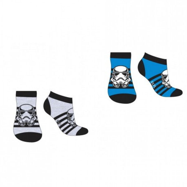 2er Pack Sneaker Socken Star Wars Gr. 23-34 *neu*