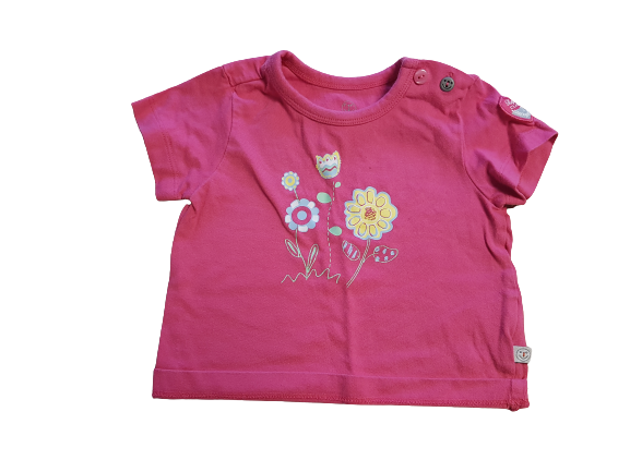 Liegelind T-Shirt pink Blumen Gr. 68