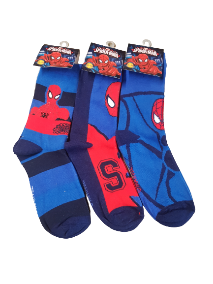 2er 3er Pack Socken Spiderman Gr. 23-34 *neu*