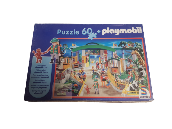 Playmobil Puzzle Tierpark 60 Teile