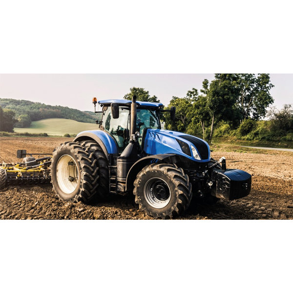 Strandtuch Badetuch Traktor blau 70x140cm *neu*