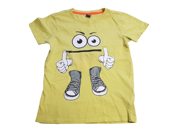 T-Shirt gelb Gr. 128