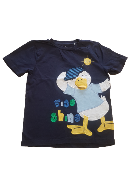 Topolino T-Shirt dunkelblau Ente Gr. 116