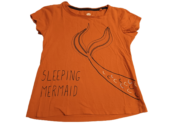 T-Shirt Meerjungfrau koralle Gr. 134/140