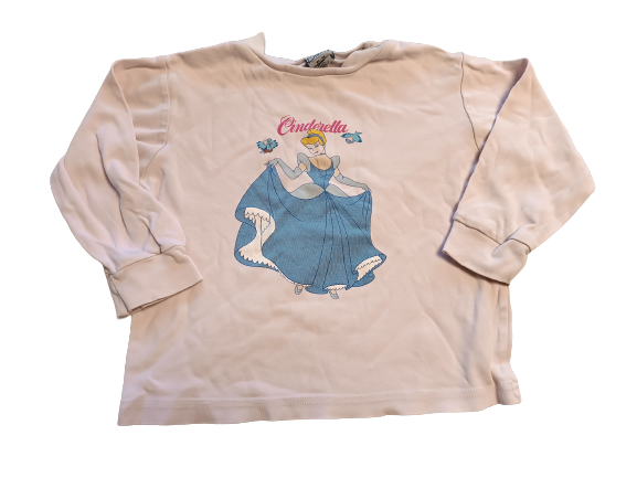 Disney Schlafanzugoberteil rosa Cinderella Gr. 86/92